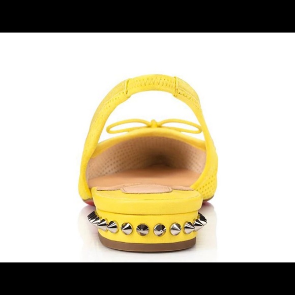 Christian louboutin hall sling flat suede - Picture 3 of 5
